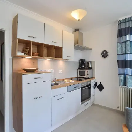 شقة Duenenpark - Komfort Mit 1 Schlafzimmer Und Balkon Im Dachgeschoss 308