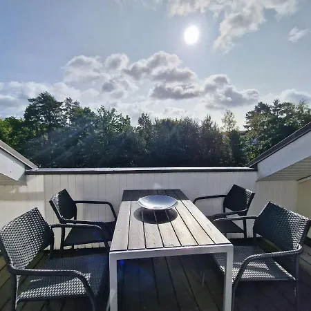 شقة Duenenpark - Komfort Mit 1 Schlafzimmer Und Balkon Im Dachgeschoss 308 بينز